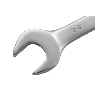 MATRIX 15119 Ключ комбинированный, 24 мм, CrV, матовый хром фото 2