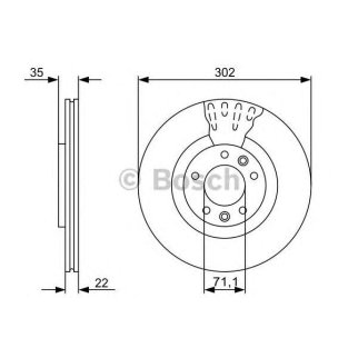 Диск тормозной CITRO?N: C6 05- фото