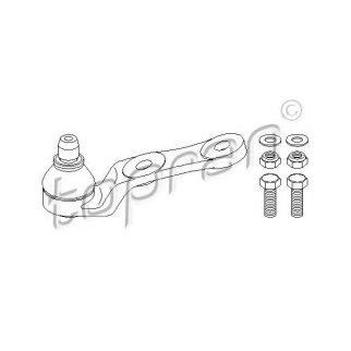 Опора шаровая нижняя передней подвески topran 205177755 фото