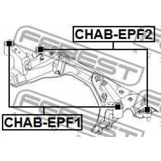 Сайлентблок балки FEBEST CHAB-EPF2 фото