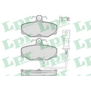 Колодки тормозные LPR _05P279 фото