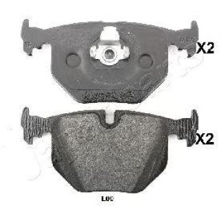 Колодки тормозные Japanparts PP-L00AF фото