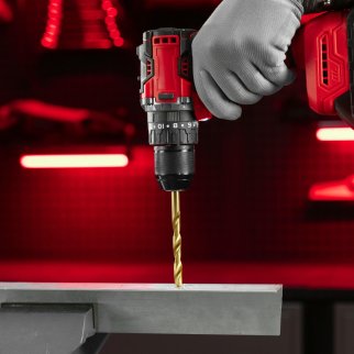 Сверло по металлу, 8 мм, HSS, нитридтитановое покрытие, цилиндрический хвостовик MATRIX 717800 MATRIX 717800 фото 7