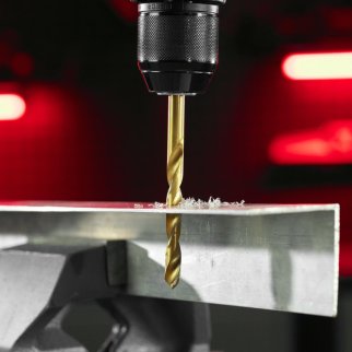 Сверло по металлу, 8 мм, HSS, нитридтитановое покрытие, цилиндрический хвостовик MATRIX 717800 MATRIX 717800 фото 8