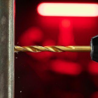 Сверло по металлу, 8 мм, HSS, нитридтитановое покрытие, цилиндрический хвостовик MATRIX 717800 MATRIX 717800 фото 1