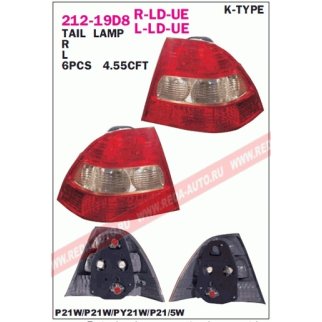 Фонарь задний правый внешний TOYOTA Corolla (DE120/ZE120) (02-) фото