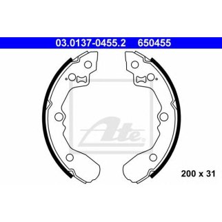 Колодки барабанные к-кт ATE 03.0137-0455.2 фото