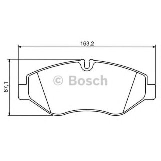 Колодки тормозные BOSCH _0 986 494 293 фото