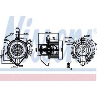 Мотор печки отопителя салона фото