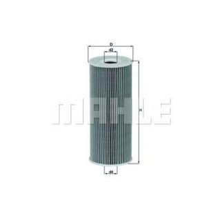 Фильтр масляный MAHLE OX 143 D фото