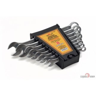 Набор ключей комбинированных 8пр. СЕРВИС КЛЮЧ фото