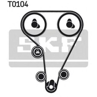 Комплект ГРМ Ford Escort/Mondeo 1.6-2.0 16V 92-98 фото