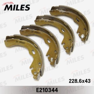 Колодки барабанные к-кт MILES E210344 фото