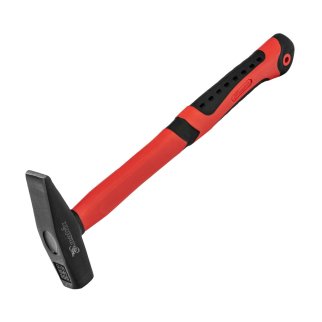 Молоток 300г слесарный,фиберглассовая обрезиненная ручка MATRIX фото