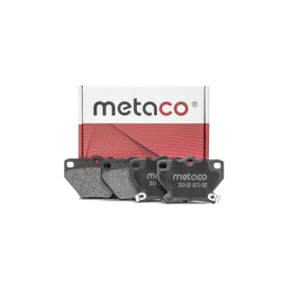 Колодки тормозные задние дисковые к-кт metaco 3010-120 фото