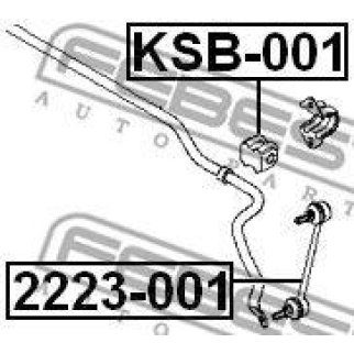 Тяга стабилизатора 2223-001 фото