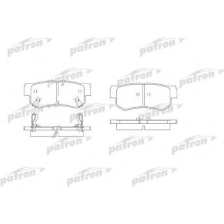 Колодки тормозные PATRON PBP1606 фото
