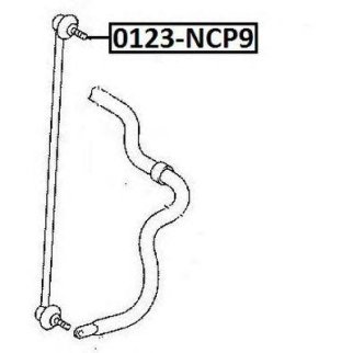Стойка переднего стабилизатора ASVA 0123-NCP9 фото