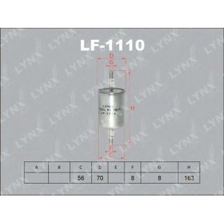 Фильтр топливный LYNXauto LF-1110 фото