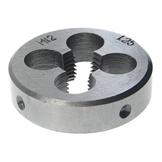 Плашка M12x1,25-o38мм, в пластиковом футляреЭВРИКА фото