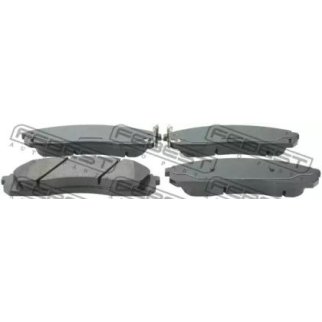 Колодки тормозные передние к-кт FEBEST 1201-H100F фото