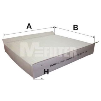 K9097_фильтр салона! Citroen Nemo, Fiat Linea/Qubo, Peugeot Bipper 1.4/1.3D-1.6D 07> фото