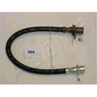 Шланг тормозной задний правый ashika 69-02-289 фото