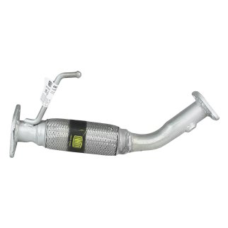 Труба приёмная для а/м Hyundai Solaris (10-)/Kia Rio (11-) с гофрой (алюм. сталь) TRIALLI ERP 0801 фото