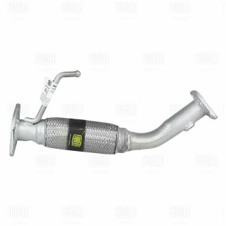 Труба приёмная для а/м Hyundai Solaris (10-)/Kia Rio (11-) с гофрой (алюм. сталь) TRIALLI ERP 0801 фото