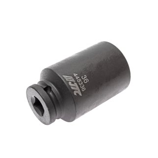 Головка торцевая 36 1/2&quot; 12гр 82мм ударная тонкостенная JTC фото