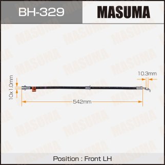 Шланг тормозной Masuma BH-329 фото