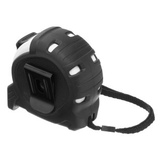 Рулетка Neon, 8 м x 25 мм, обрезиненный корпус, 3 фиксации, PRO// Matrix фото 2