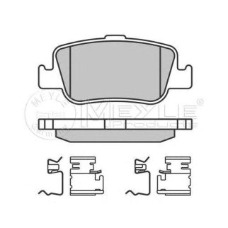 Колодки тормозные к-кт Meyle 025 246 6415W фото