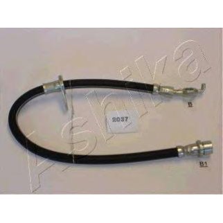 Шланг тормозной передний левый ashika 69-02-2037 фото