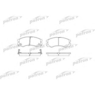 Колодки тормозные PATRON PBP1015 фото