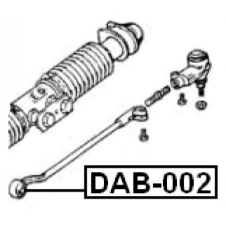 Сайлентблок FEBEST DAB-002 фото 2