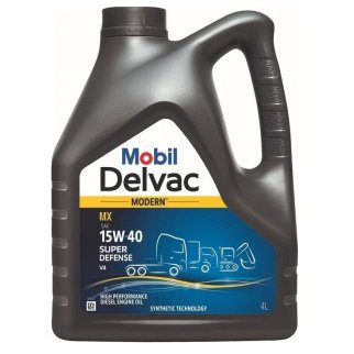 Масло моторное MOBIL Delvac Modern Super Defense V4 15W-40 минеральное 4л. фото