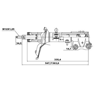 Амортизатор передний FEBEST 04660894FL фото 2