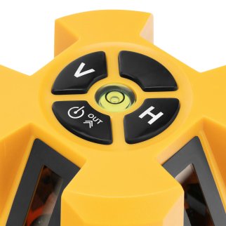 Уровень лазерный LX3, 10 м, ± 0,3 мм/1 м, 635 нм, 4 вертикальных, 1 горизонтальная плоскости, резьба фото 9