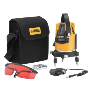 Уровень лазерный LX3, 10 м, ± 0,3 мм/1 м, 635 нм, 4 вертикальных, 1 горизонтальная плоскости, резьба фото