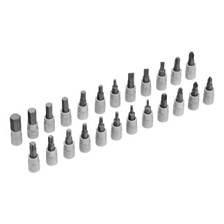 Набор инструмента 1/4", CrV, пластиковый кейс 57 предм. STELS фото 11