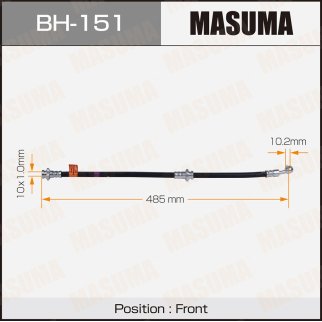 Шланг тормозной Masuma BH-151 фото