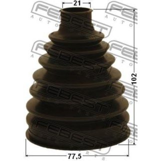 Пыльник ШРУСа внешний HONDA FIT 09-14 0317-CITY фото