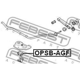Втулка переднего стабилизатора D22 фото
