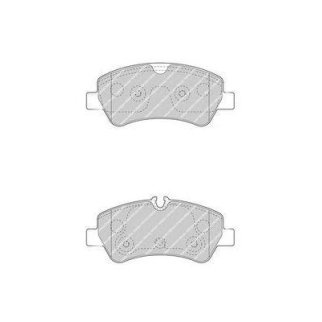 Колодки тормозные к-кт FERODO FVR4398 фото