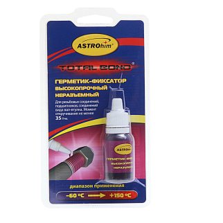 Герметик-фиксатор высокопрочный неразъемный Astrohim блистер, 6 мл фото