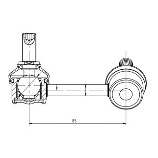 Стойка стабилизатора TRIALLI SP 1404 фото 3
