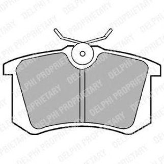 Колодки тормозные задние VAG/PEUGEOT A4-A6/GOLF 3/JETTA 2/PASSAT/405 -05 фото