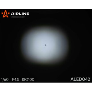 Фара светодиодная (балка) двухрядная, 6LED 4D линза, 18W (98х78х65) 12/24V (ALED042) фото 5