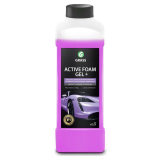 Шампунь автомобильный для бесконт.мойки Active Foam Gel Plus 1кг GraSS фото